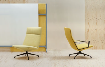 CAPRI LOUNGE BU1699 - Swivel armchair high-back by Andreu World - view 3